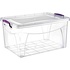 Харчовий контейнер Irak Plastik Hide прямокутний 15 л прозорий (4656)
