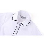 Блузка A-Yugi з коротким рукавом (1576-146G-white)