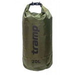 Гермомішок Tramp PVC Diamond Rip-Stop оливковый 20л (TRA-113-olive)