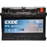 Акумулятор автомобільний EXIDE 70A (EL700)
