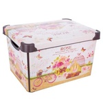Контейнер для зберігання Violet House 0648 Decor New Rose 20 л (0648 DECOR NEW ROSE з/кр. 20 л)