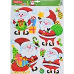 Новорічні наклейки YES! Fun для вікон, лазерні (41 * 29 см) (801095)