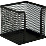 Підставка-куб для листів і паперів Buromax 10х10х10 см, wire mesh, black (BM.6215-01)