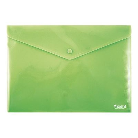 Папка - конверт Axent А4, textured plastic, green (1412-25-А)