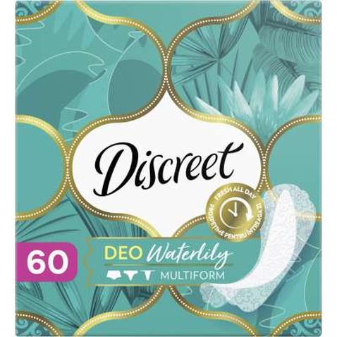 Щоденні прокладки Discreet Deo Water Lily 60 шт (8001090170354)