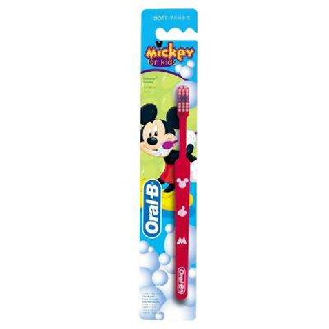 Дитяча зубна щітка Oral-B Kids Mickey (2-4 года) экстра мягкая 1 шт (3014260286323)