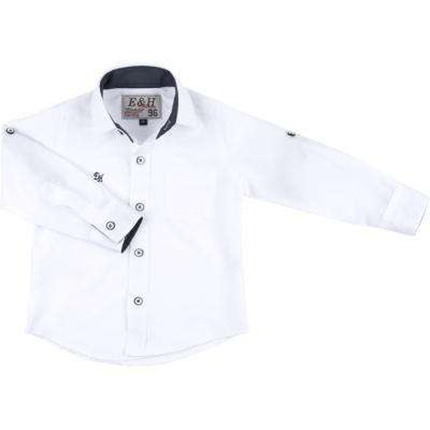 Сорочка Breeze з синім метеликом (G-230-104B-white)