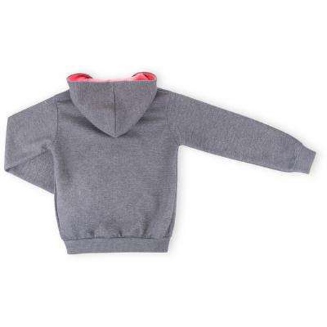Спортивний костюм Breeze з рожевими лампасами (9553-134G-gray)