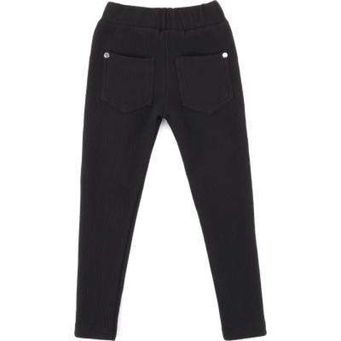 Лосини Breeze в рубчик с карманчиком (9842-164G-black)