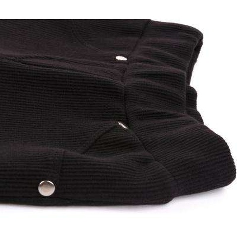 Лосини Breeze в рубчик с карманчиком (9842-164G-black)