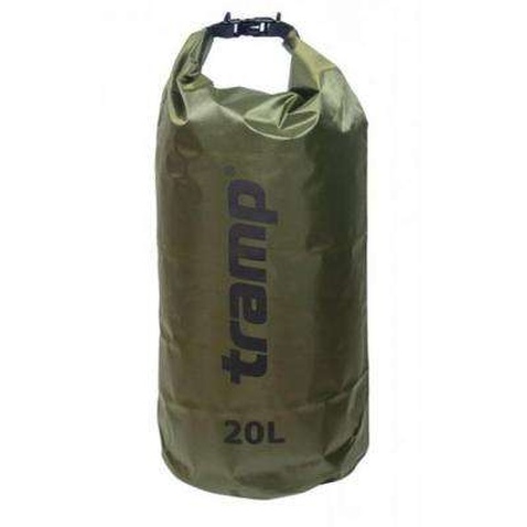 Гермомішок Tramp PVC Diamond Rip-Stop оливковый 20л (TRA-113-olive)