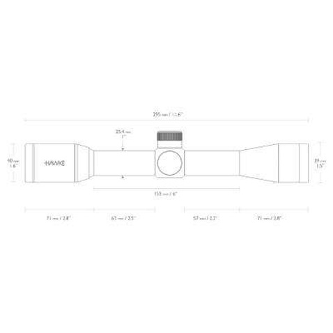 Приціл Hawke Vantage 4x32 (30/30) (14100)