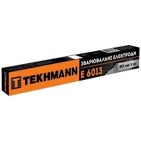 Електроди Tekhmann E 6013 d 3 мм. Х 5 кг. (76013350)