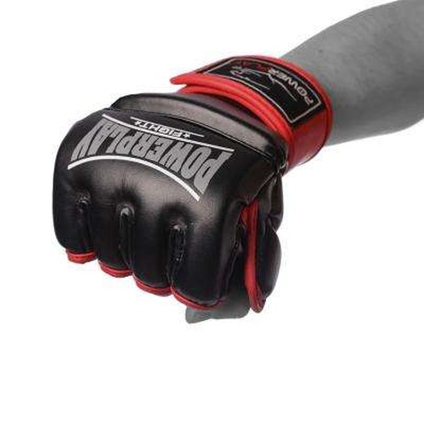 Рукавички для MMA PowerPlay 3058 M Black/Red (PP_3058_M_Black/Red)