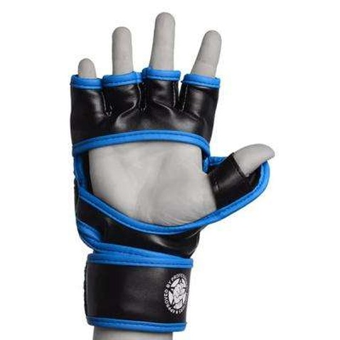 Рукавички для MMA PowerPlay 3058 M Black/Blue (PP_3058_M_Black/Blue)