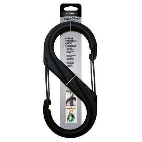 Карабін туристичний Nite ize Plastic Carb S Biner Size 10 NI796 Black (4823082709403)