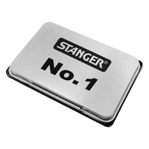 Подушка штемпельна Stanger 126х81 мм чорна №1 (380006)