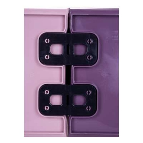 Кошик для білизни Violet House 0043 Prune 45+45 л (0043 PRUNE с/к 45+45 л)