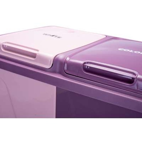 Кошик для білизни Violet House 0043 Prune 45+45 л (0043 PRUNE с/к 45+45 л)