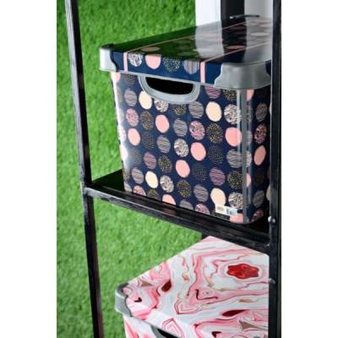 Контейнер для зберігання Violet House 0648 Decor Polka Dot 20 л (0648 DECOR POLKA DOLT з/кр. 20 л)