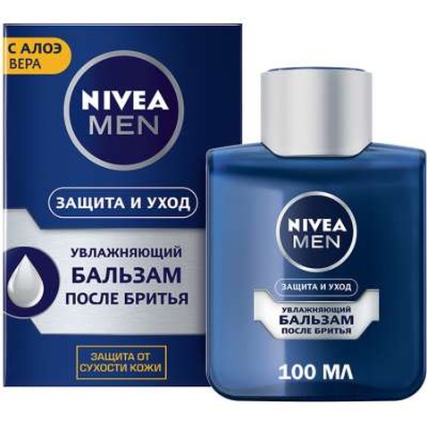 Бальзам після гоління Nivea Men з алое вера та провітаміном В5 100 мл (4005900369154)