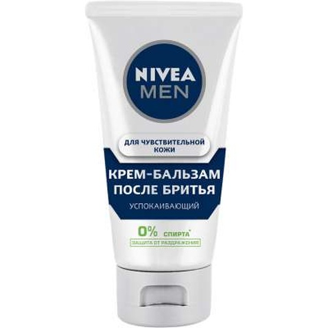 Бальзам після гоління Nivea Men Заспокійливий для чутливої шкіри 75 мл (4005900338549)