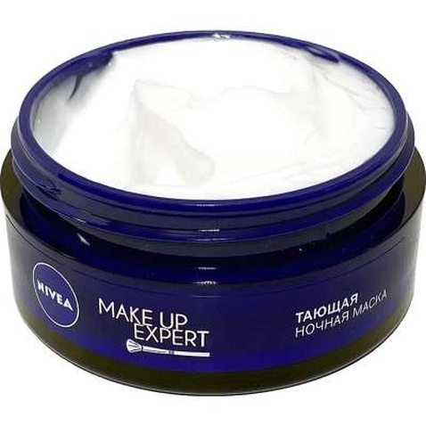 Маска для обличчя Nivea Make Up Expert нічна з гіалуроновою кислотою 50 мл (4005900746436)
