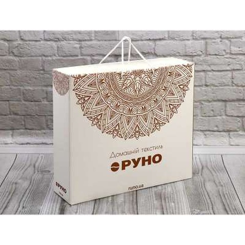 Покривало Руно двостороннє VeLour Коричневе 150 х 220 см (360.55_Cappuccino)