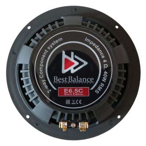 Компонентна акустика Best Balance E6.5C Black Edition