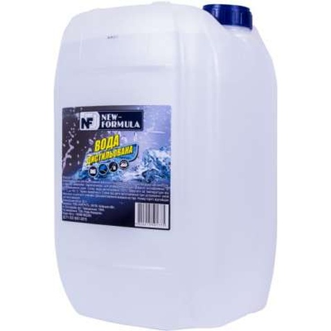 Вода дистильована NEW FORMULA 20л (4820215591775)