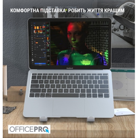 Підставка до ноутбука OfficePro LS320G Grey (LS320G)