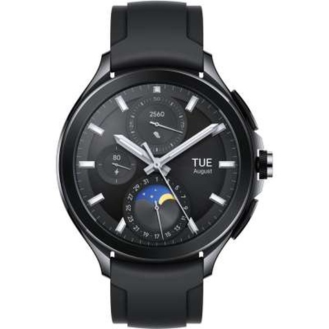 Смарт-годинник Xiaomi Watch 2 Pro Bluetooth Black Case with Black Fluororubber Str (BHR7211GL)