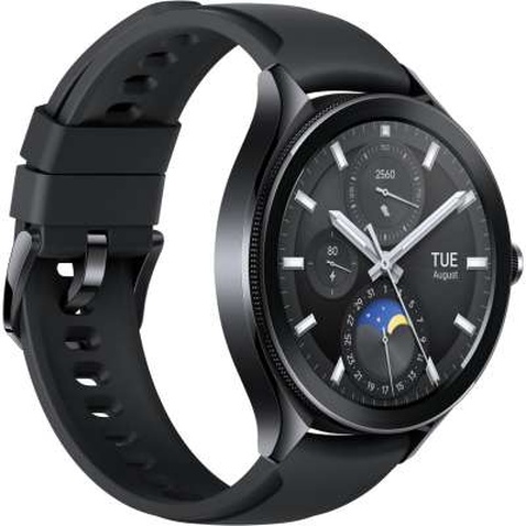 Смарт-годинник Xiaomi Watch 2 Pro Bluetooth Black Case with Black Fluororubber Str (BHR7211GL)