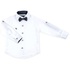 Сорочка Breeze з синім метеликом (G-230-110B-white)