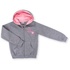 Спортивний костюм Breeze з рожевими лампасами (9553-134G-gray)