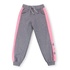 Спортивний костюм Breeze з рожевими лампасами (9553-134G-gray)