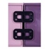 Кошик для білизни Violet House 0043 Prune 45+45 л (0043 PRUNE с/к 45+45 л)