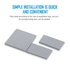 Термопрокладка Zezzio Thermal Pad 12.8 W/mK 85х45x1 мм