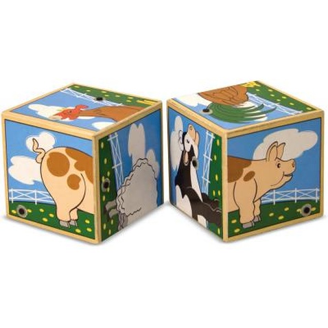 Кубики Melissa&Doug Звукові Ферма (MD1196)