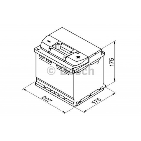 Акумулятор автомобільний Bosch 44А (0 092 S40 010)