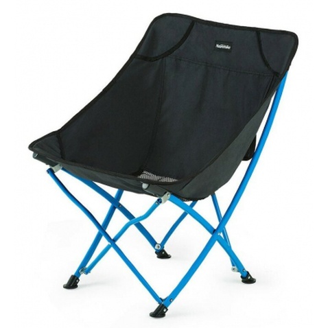 Крісло складане Naturehike YL04 NH18X004-Y 600D Oxford Steel Black (6927595727935)