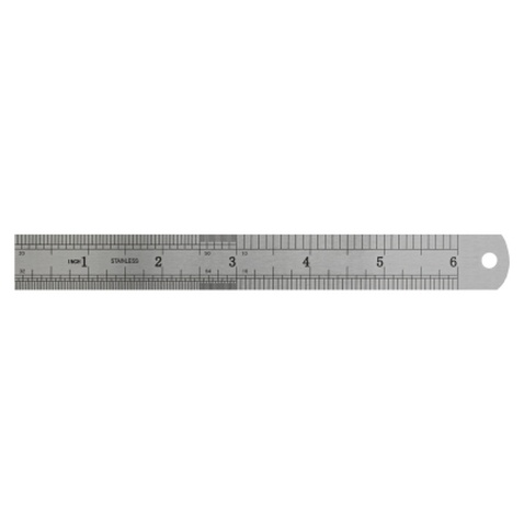 Лінійка H-Tone сталева 15 см (SCALE-HT-JJ30447-15)
