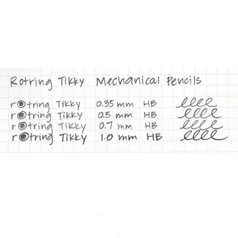 Олівець механічний Rotring Drawing TIKKY Black PCL 0,5 (R1904700)
