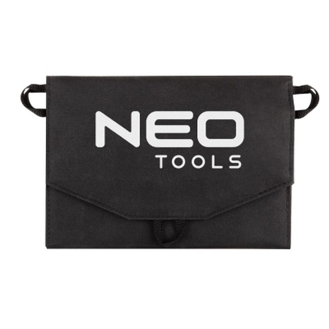 Портативна сонячна панель Neo Tools 15Вт 2xUSB 580x285x15 мм IP64 0.55кг (90-140)