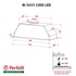 Витяжка  Perfelli BI 5653 WH 1000 LED