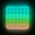 Ігровий набір Sibelly антистрес Pop It Square Glow in Dark (SB-PPIT-SQL-GD)