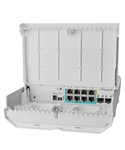 Комутатор MikroTik netPower Lite 7R (CSS610-1GI-7R-2S+OUT)