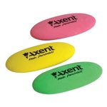 Гумка Axent soft, oval, color assortment (display) (1181-А)
