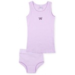 Маєчка Aziz с бабочкой лиловая в комплекте с трусиками (4655-6G-lilac)
