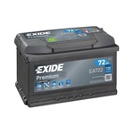 Акумулятор автомобільний EXIDE PREMIUM 72A (EA722)